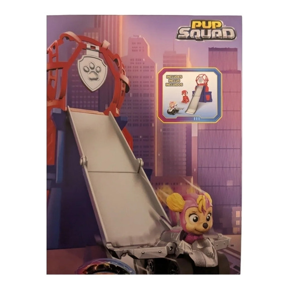 Paw Patrol Pup Squad Movie Tower Skye & Marshall  NWT - Picture 1 of 6
